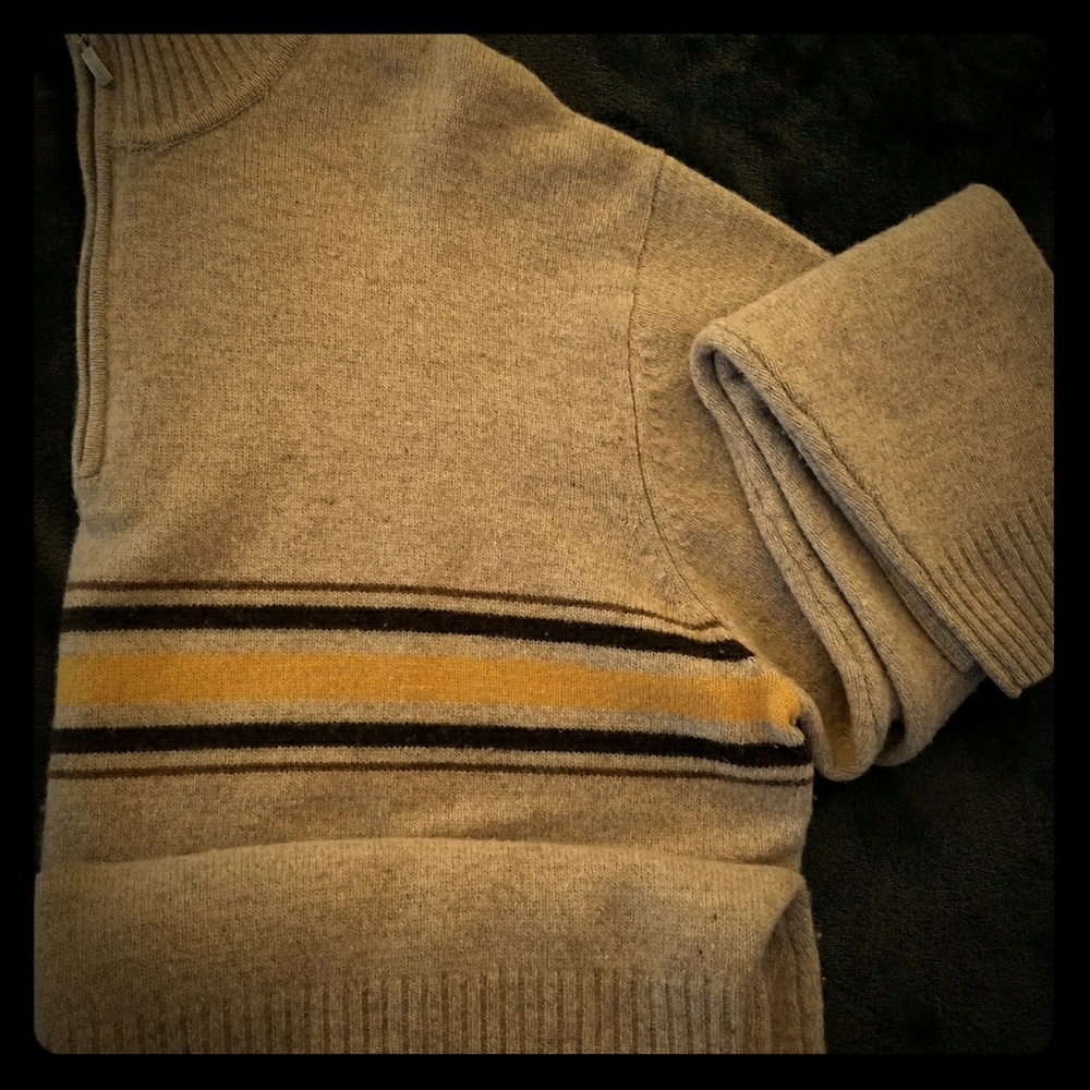 Turnbury Sweater Zip up extra fine lamb's wool